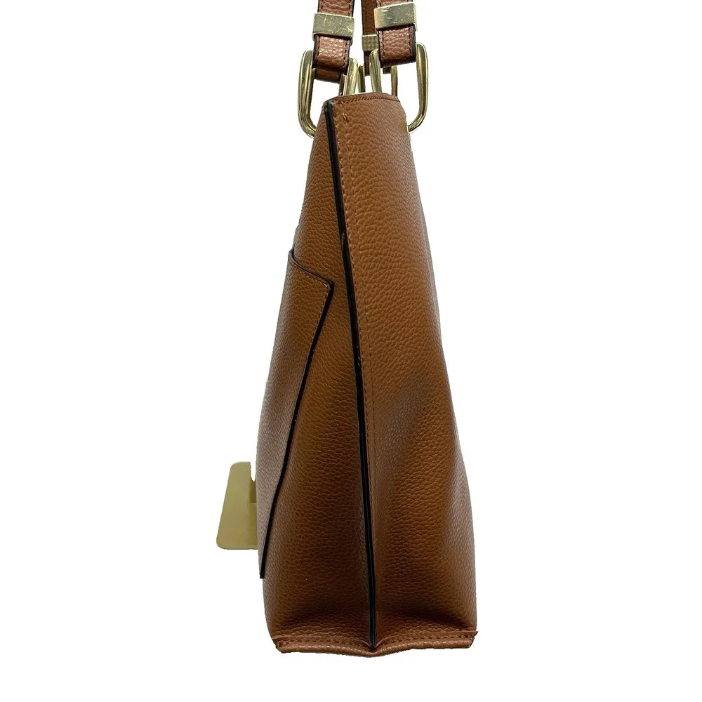Steve‎ Madden Bdonnaa Tote Natural Handbag Shoulder Straps Pouch Large Purse